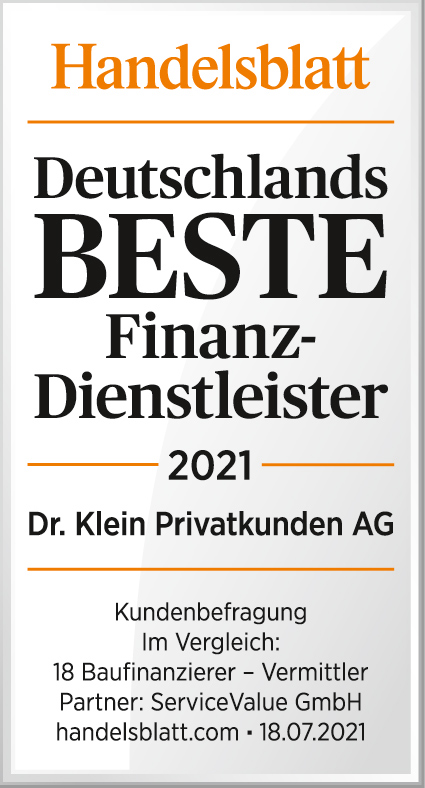 2021 - Deutschlands Beste Finanzdienstleister