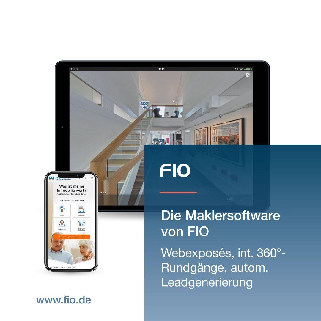 Bild 2 - FIO die webbasierte Maklersoftware
