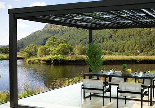 Bild: Terrassendach freistehend