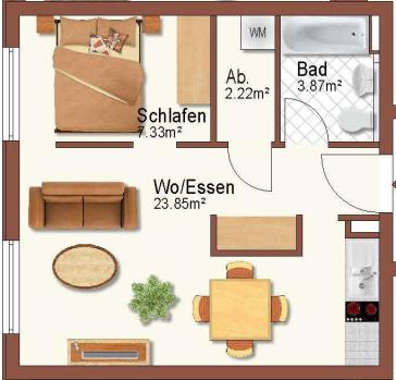 VERMIETETE EIGENTUMSWOHNUNG IN SCHÖNER LAGE – Dresden – Vorschaubild 2