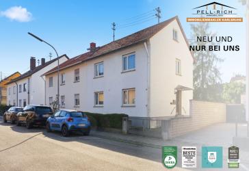 ZWEIFACH STARK: Vermietetes ZFH mit großem Grundstück und Entwicklungspotenzial in KA-Neureut