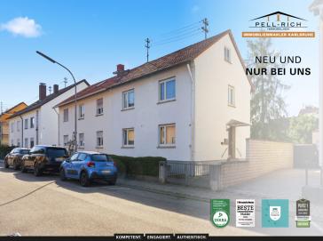 ZWEIFACH STARK: Vermietetes ZFH mit großem Grundstück und Entwicklungspotenzial in KA-Neureut