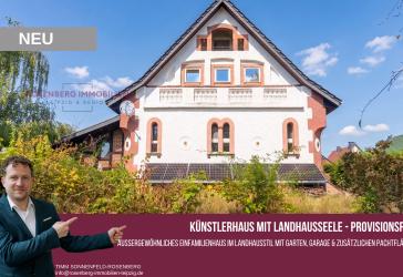 *Provisionsfrei für Käufer*Landhaus mit Charakter, Garten, Garage & Pachtfläche in Borna-Eula