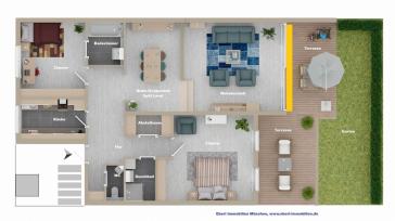 Gartenparadies in Bestlage von Haar– großzügige 3-Zimmer-EG-Wohnung!