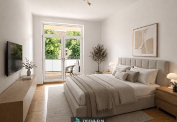 Neubau! Bezugsfrei & sonnig: Moderne 2-Zimmer-Wohnung mit großzügigem Balkon