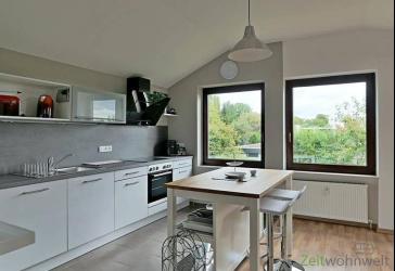 (EF0849_M) Kassel-Stadt: Kirchditmold, neu möblierte Loftwohnung in ruhiger grüner Wohnlage, 2 Balkons, WLAN
