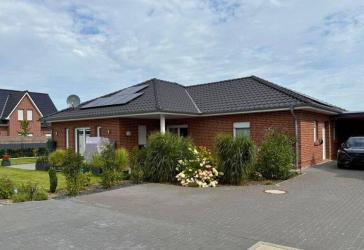 Neubau-Bungalow in Schweiburg - Ruhiges Wohnen auf einer Ebene in Küstennähe!