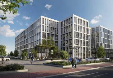 Moderner Büroneubau an der Krefelder Straße ab 2025