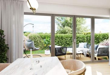 Weißensee: ERSTBEZUG im TOWNHOUSE - 2025: 5-Zi, 4 Etagen, TERRASSE + GARTEN