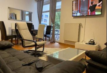 Aachen-City: Schick möbliertes 3-Zi-Apartm. mit Balkon, all inclusive