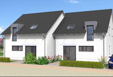 Wintergartenhaus Energiestandard KfW 40 im Grünen gelegen