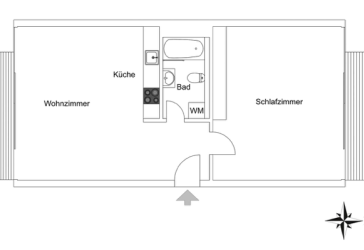 MITTE LINIENSTRASSE MÖBLIERTE WOHNUNG AUF ZEIT | FURNISHED TEMPORARY APARTMENT | ALL INCLUSIVE | NO COMMISSION