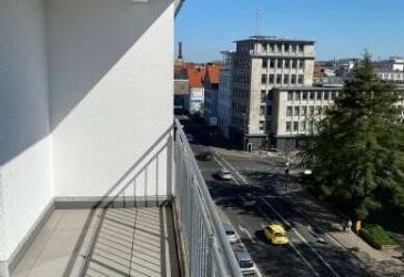 Zentrales Appartement mit Blick über Bielefeld
