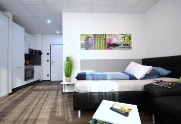 Möbliertes 1-Zimmer-Apartment in der Innenstadt Offenbach, wohnlich & voll ausgestattet