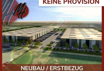 KEINE PROVISION - NEUBAU - AB 04-24 - Lager-/Logistik (15.000 m²) & Büro-/Sozial (500 m²)