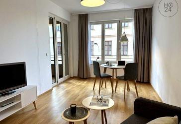 Wohnen auf Zeit im Leipziger Zentrum: moderne 2-Raum-Wohnung mit Loggia / PKW-Stellplatz