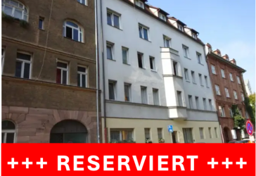 Top Kapitalanlage! Schönes und gepflegtes Apartmenthaus mit Entwicklungspotenzial in zentraler Lage Nürnberg!