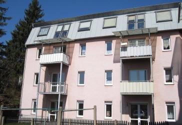 3 Raum Maisonette mit Balkon und extra Terrasse, Tageslichtbad sowie EBK in der Oberstadt von Annaberg