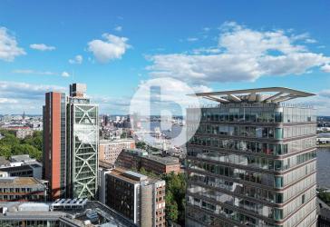Hamburg im Blick - Moderne Büros im 'Astra-Turm' + Stellplätze im Haus