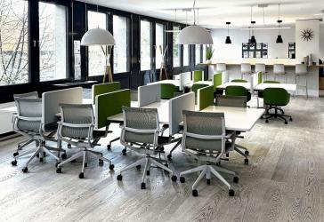 Coworking-Bereich in HQ Bornheimer Straße