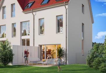 Wohnpark Sonnenaue: KfW Effizienzhäuser / Exklusives, familienfreundliches Wohnen in außergewöhnlicher Lage - Neubau auch mit Untergeschoss