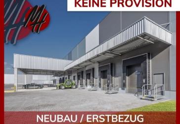 KEINE PROVISION - NEUBAU - Lager-/Logistikflächen (8.300 m²) & Büroflächen (300 m²) zu vermieten