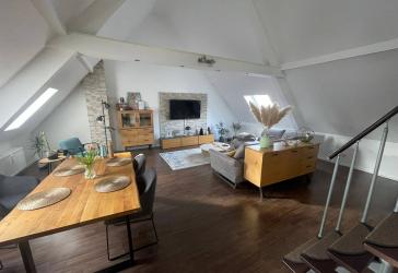 Loftähnliche Dachgeschosswohnung mit Einbauküche in Spiesen-Elversberg!