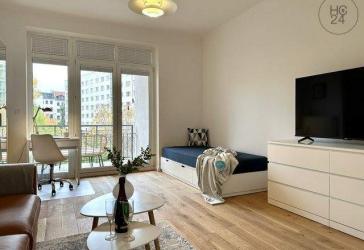 Möbliertes Apartment in Leipzig mit SÜD-BALKON im Centrum-Süd