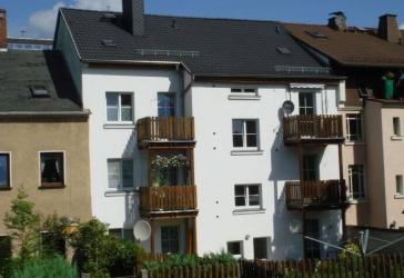 2 Zimmer Wohnung in Zeulenroda nähe Zentrum, 1. OG, Balkon, Garten, EBK übernehmbar
