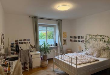 Zimmer mit Garten in 93qm WG in München-Harlaching