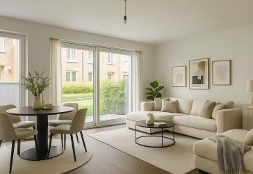 Ihr Platz im Freien - 3-Zimmer ETW mit ruhiger und sonniger Terrasse