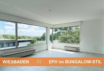 WOHNEN im GRÜNGÜRTEL von WIESBADEN ::: BUNGALOW-STIL