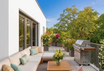 Penthouse Wohnung mit großer Dachterrasse