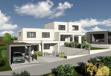 Moderne Doppelhaushälfte an der Achalm