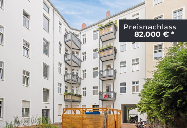 Preisnachlass sichern auf vermietete 5-Zimmerwohnung mit Wannenbad und Balkon im Stralauer Kiez