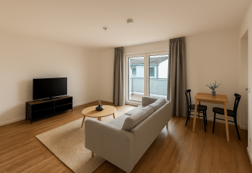 Barrierearme, helle 2 Zimmer Wohnung mit Balkon im Brandt-Quartier Hagen