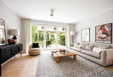 Gartenidylle in Winterhude - Traumhafte 4-Zimmer-Erdgeschosswohnung mit 2 Terrassen