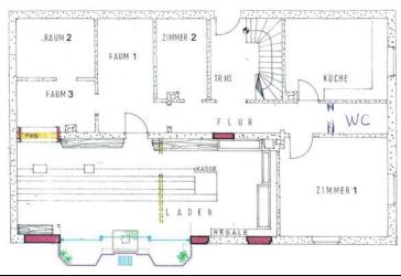 VL3810a Verkaufs- oder Ladenbürofläche mit Anbau / Regensburg - Nord
