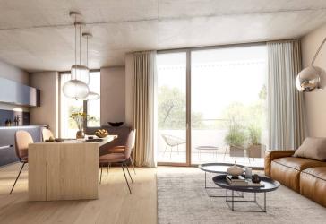 3-Zimmer-Wohnung, Süd Ost Ausrichtung, HERDERGÄRTEN 1.3.3