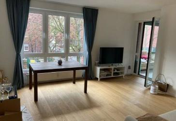 moderne sanierte Zweizimmerwohnung mit Wintergarten in Rheinnähe