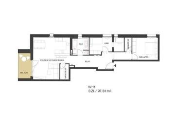 UNKONVENTIONELL WOHNEN auf 98 m²