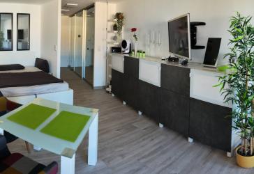 Luxuswohnung im Herzen von München mit Dachpool und Whirlpool im Bad, absolut ruhige Lage nahe 2 U-Bahnstationen, Tiefgarage bei Bedarf verfügbar