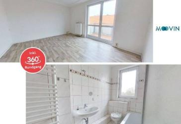 Hübsche 3-Zimmer-Wohnung mit Balkon und Badewanne
