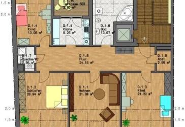 Großzügige 4-Raum Wohnung mit Dachterrasse, Zentrum West