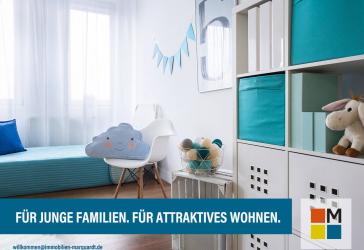 Für junge Familien. 4-Zimmer-Wohnung auf Ebene 1