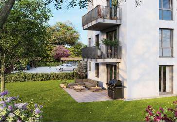 NEUBAU: JOLIE | Erdgeschosswohnung mit Terrasse und Gartenanteil | Open-House am 07.06.26 (11-12:00 Uhr)
