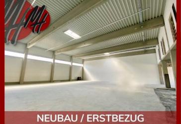 NEUBAU / ERSTBEZUG - AB Q1-2024 - Lager (900 m²) & Büro-/Mezzanine (300 m²)