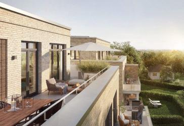 Luxuriöses Penthouse in Ohlstedt - Exklusiver Neubau mit direktem Liftzugang