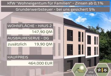 Reihenmittelhaus *Zentrum mit ca. 147 m² Wfl. + ca.20 m² Reserve