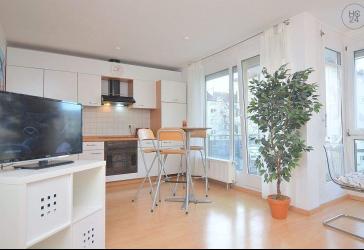 Schön möblierte Wohnung mit Balkon in St.-Johannis